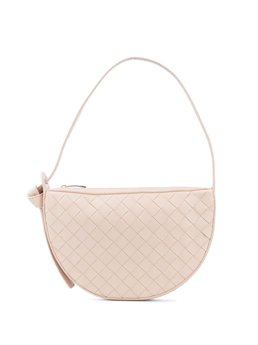 Bottega Veneta Women Sunrise Mini Leather Shoulder Bag