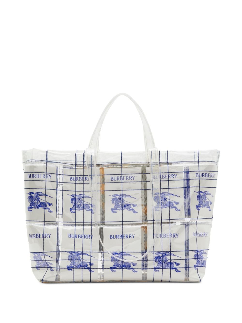 Burberry Men Ekd Logo Tote Bag