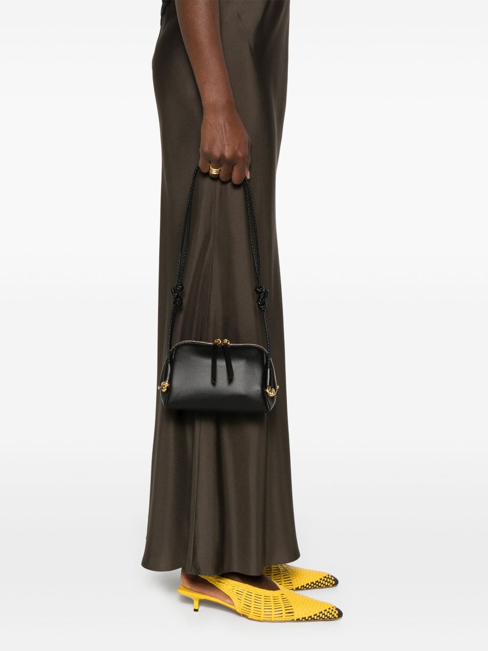 Bottega Veneta Women Concert Leather Clutch