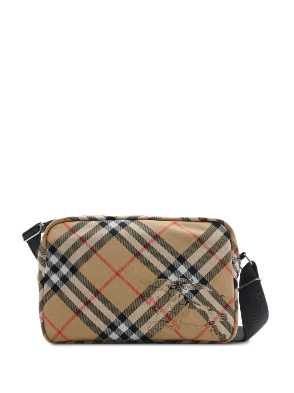 Burberry Men Check Crossbody Bag