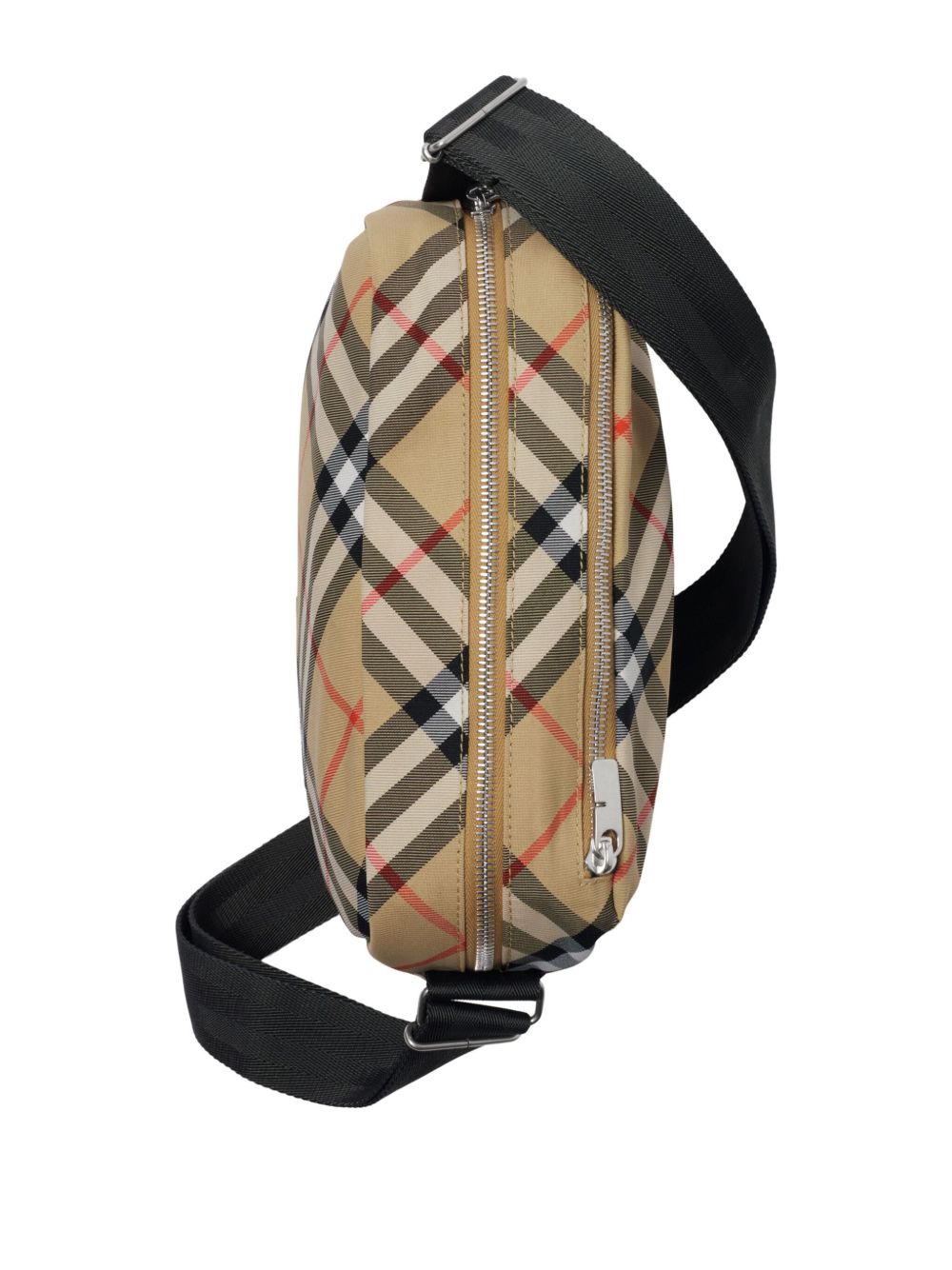 Burberry Men Check Crossbody Bag