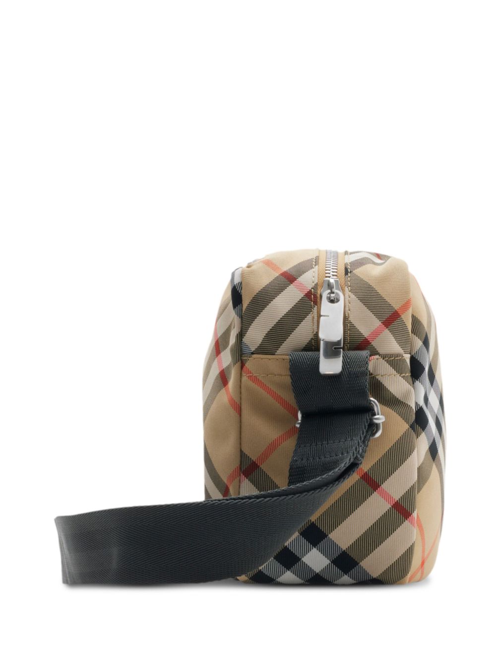 Burberry Men Check Crossbody Bag