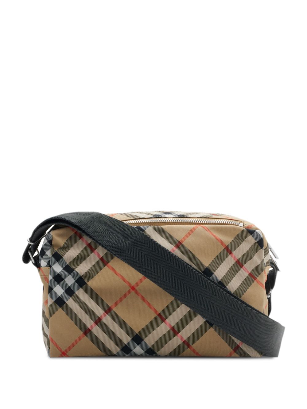 Burberry Men Check Crossbody Bag