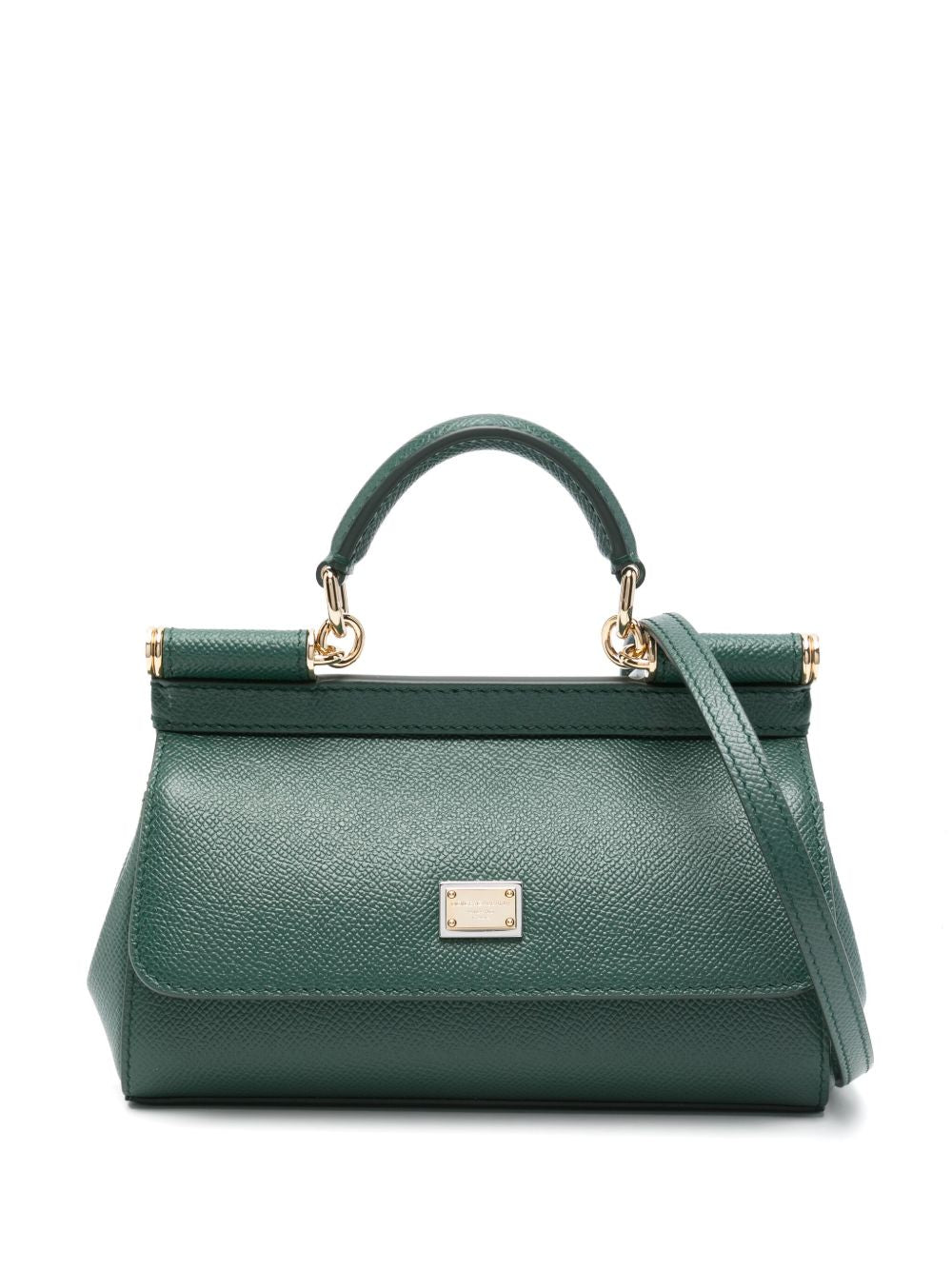 Dolce & Gabbana Women Sicily Small Leather Handbag
