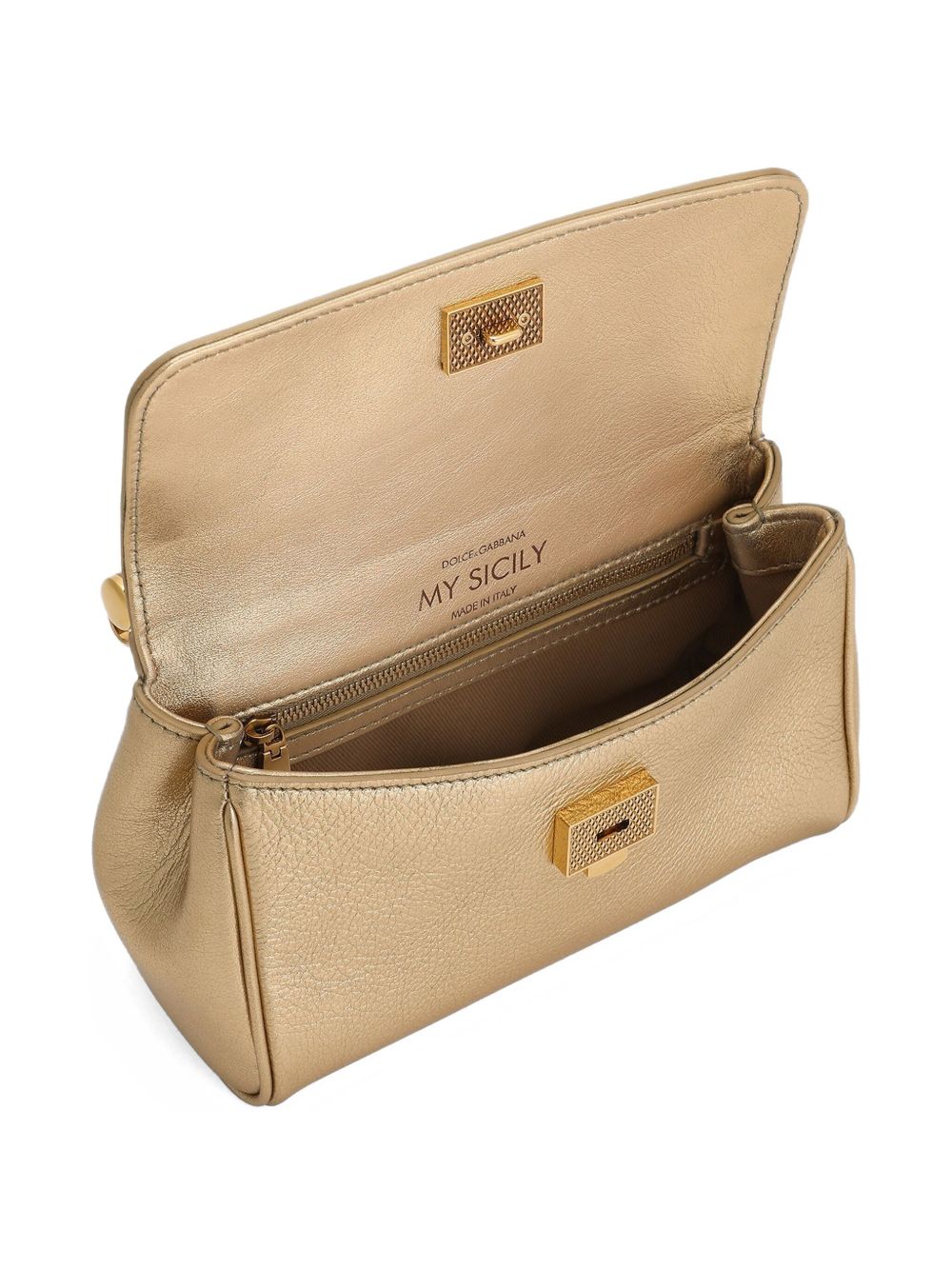 Dolce & Gabbana Women My Sicily Leather Handbag