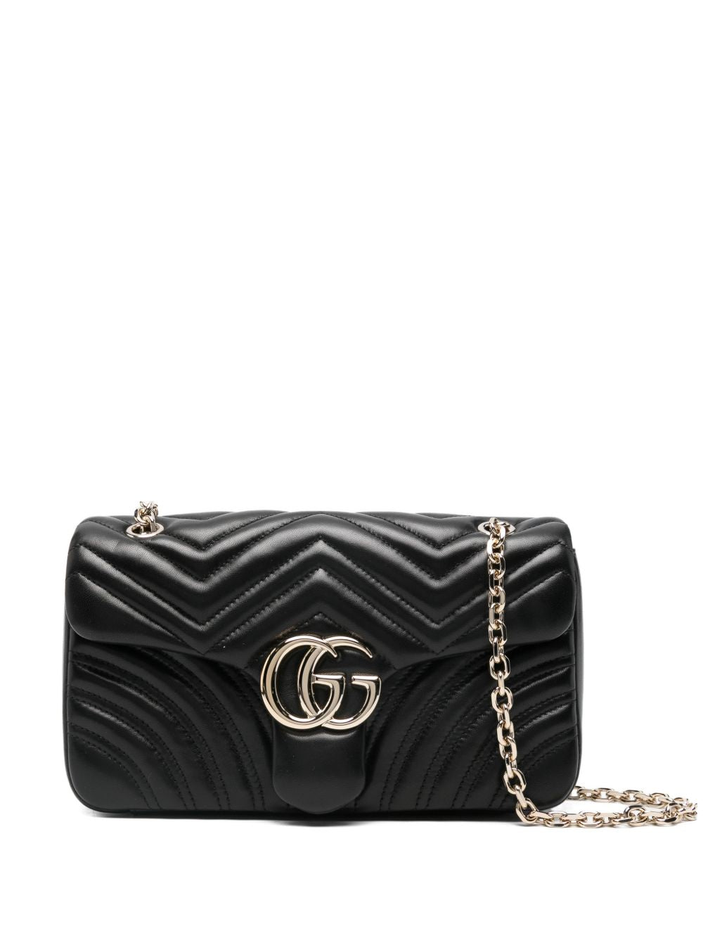 Gucci Women Gg Marmont Leather Shoulder Bag