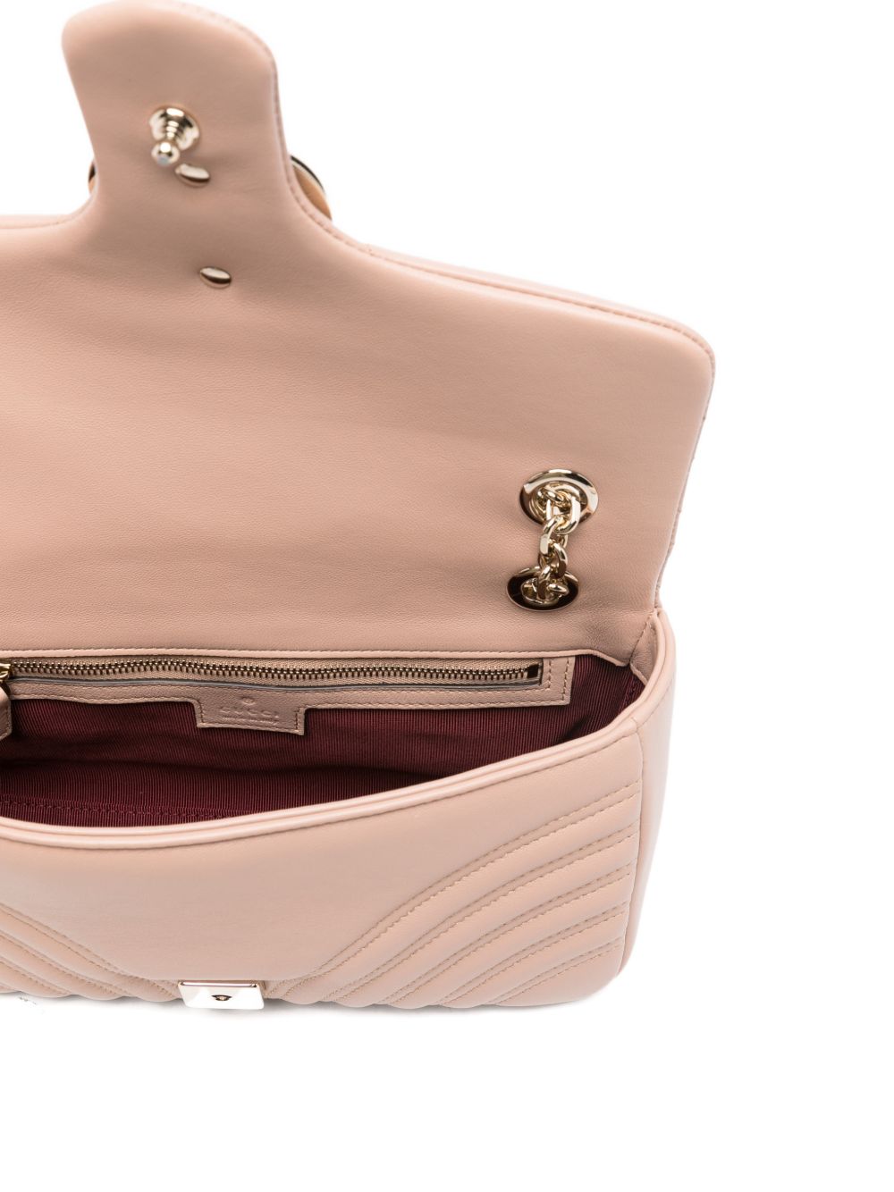 Gucci Women Gg Marmont Leather Shoulder Bag