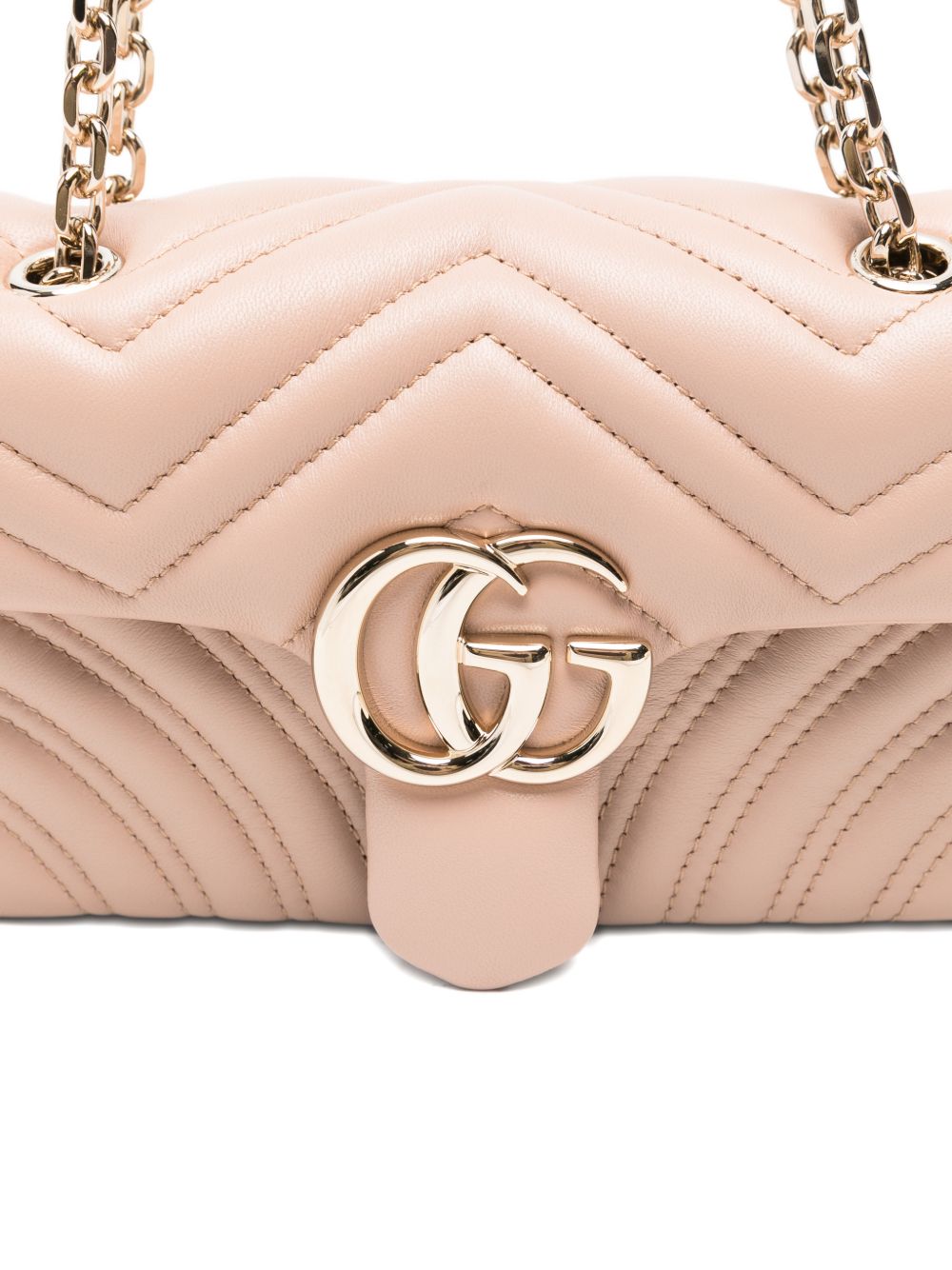 Gucci Women Gg Marmont Leather Shoulder Bag