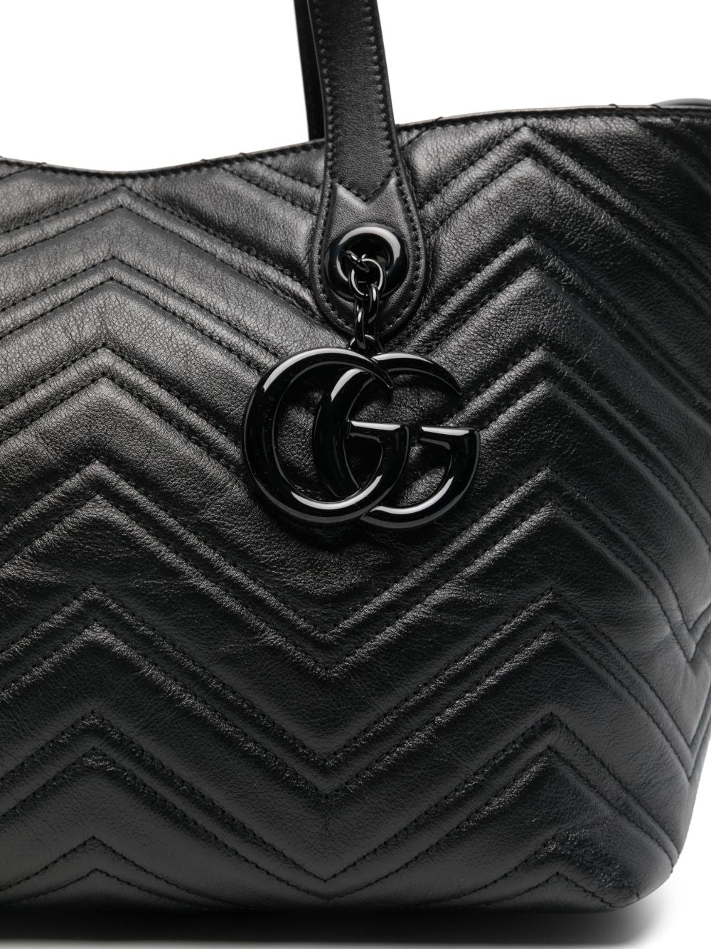 Gucci Women Gg Marmont Leather Tote Bag
