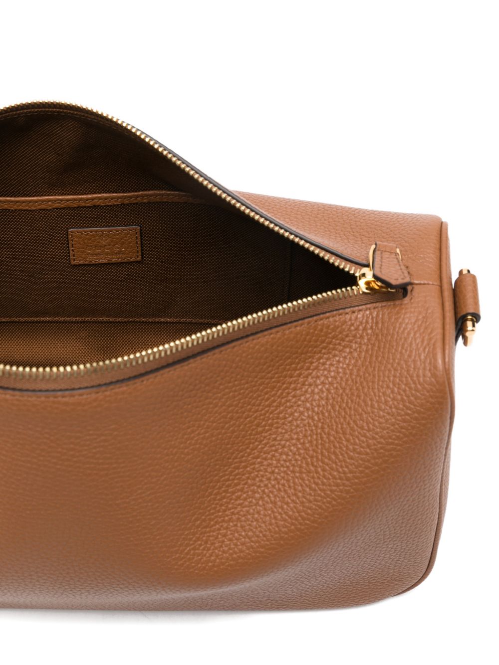 Gucci Women Half Horsebit Medium Leather Shoulder Bag