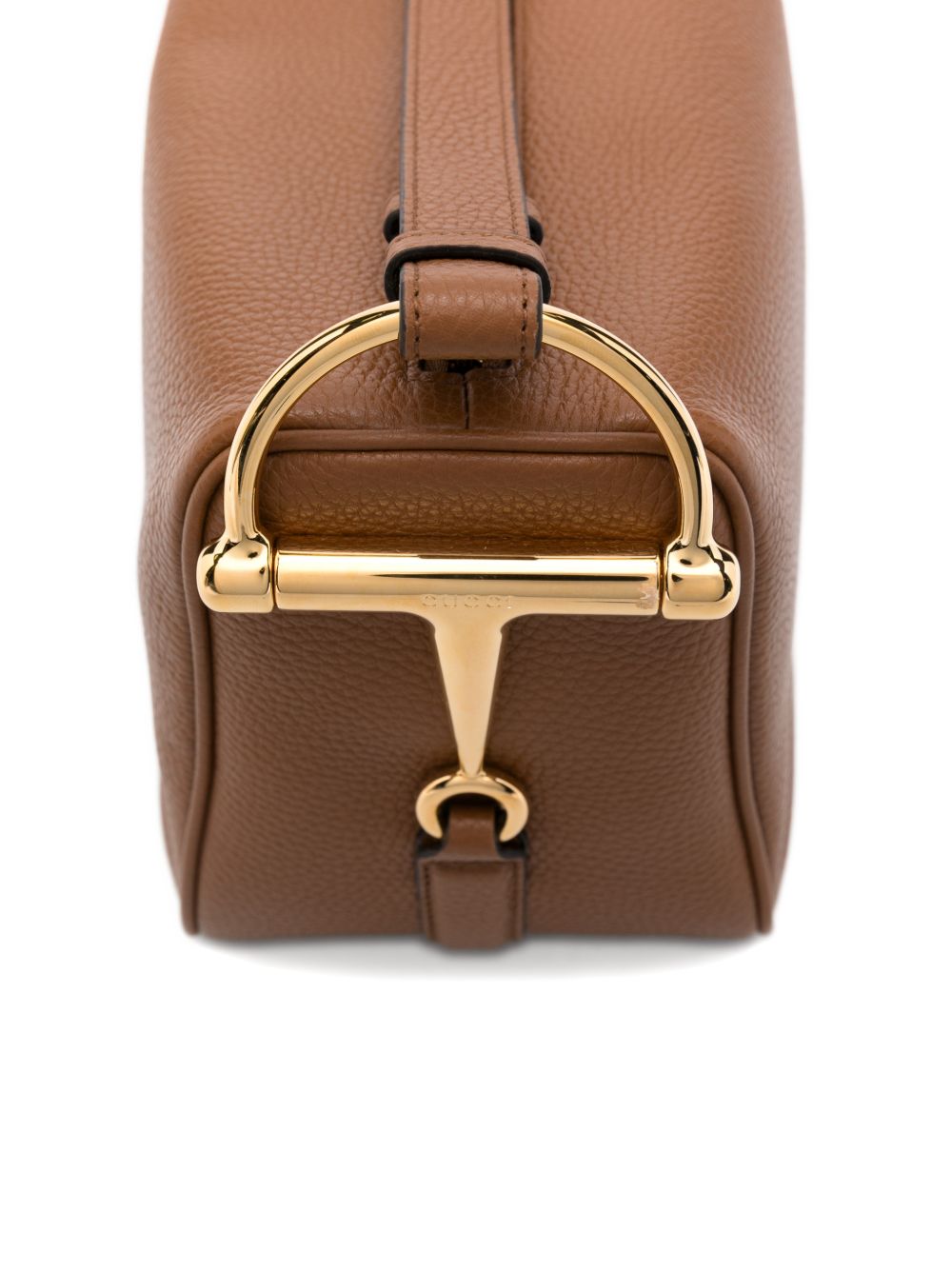 Gucci Women Half Horsebit Medium Leather Shoulder Bag