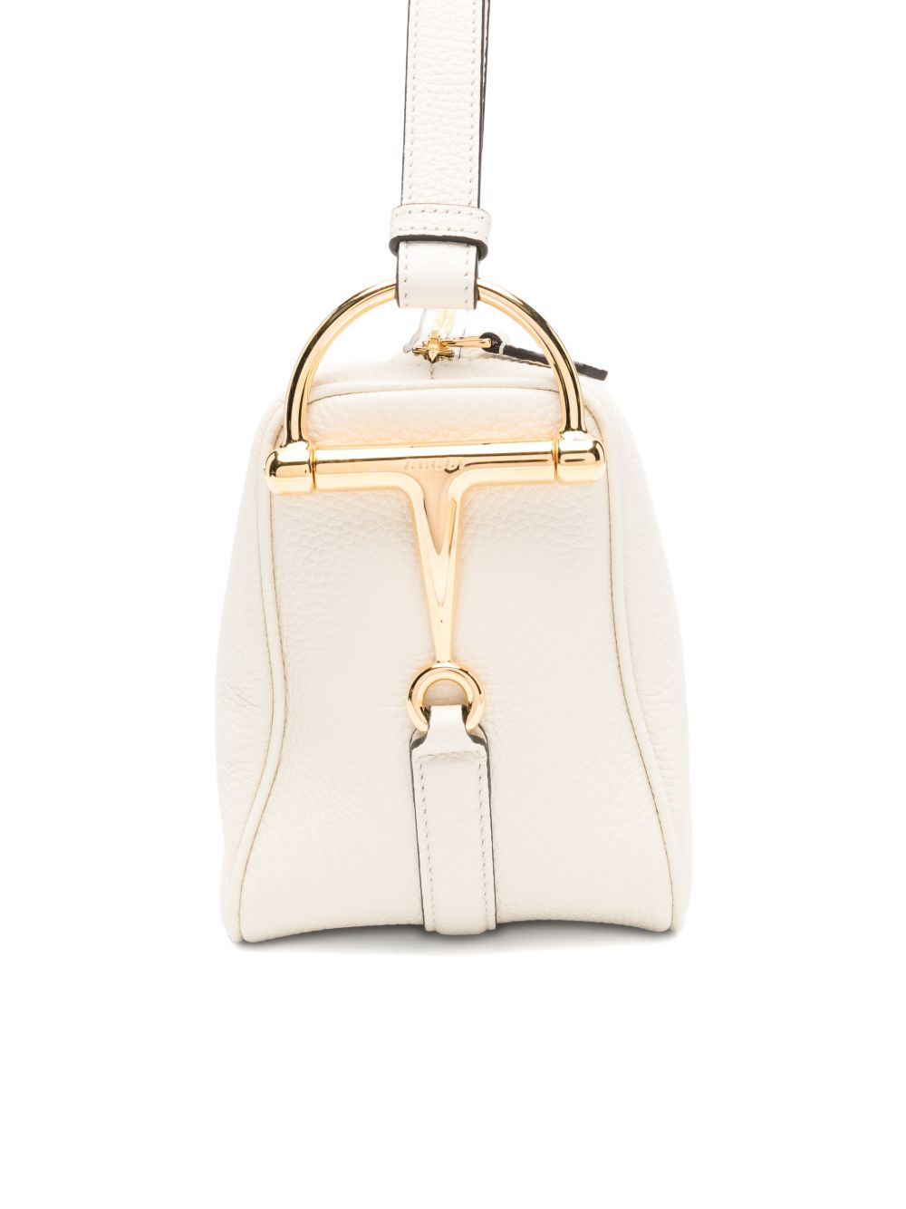 Gucci Women Half Horsebit Medium Leather Shoulder Bag