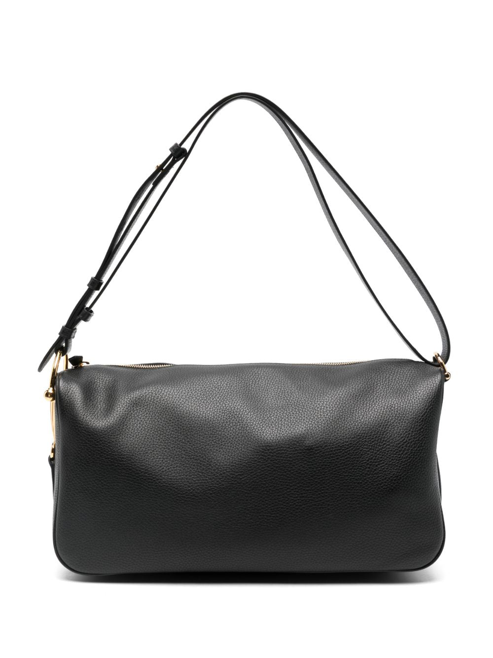 Gucci Women Half Horsebit Leather Shoulder Bag