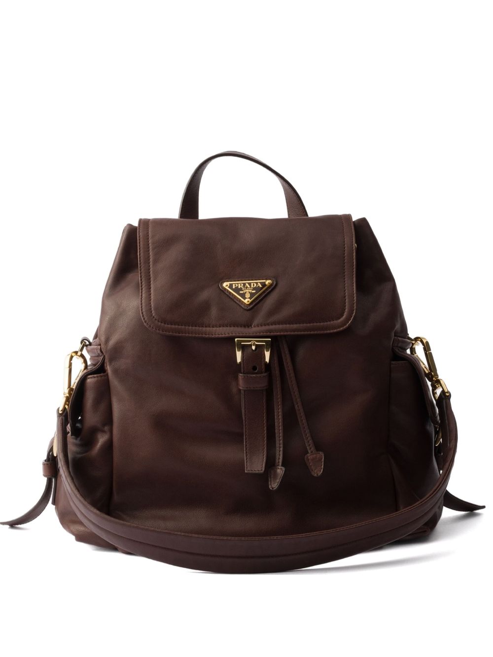 Prada Women Prada Explore Medium Leather Backpack